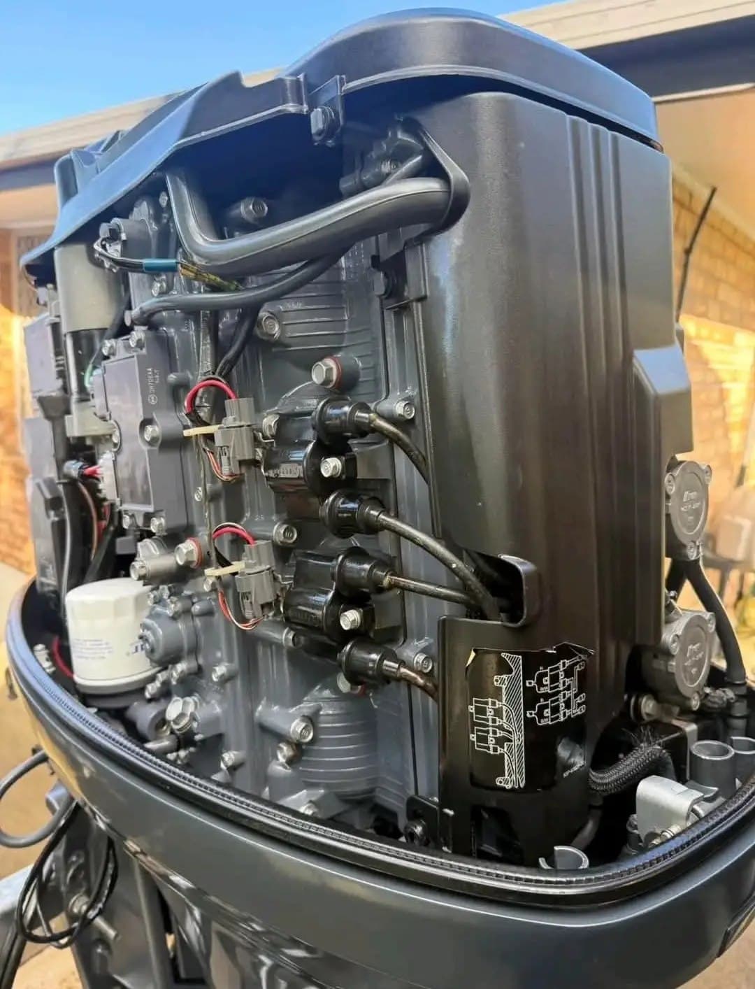 Yamaha F150AET 150 HP 2006 — view 1